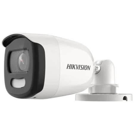 Cameră supraveghere exterior Hikvision ColorVu DS-2CE12HFT-F, 5 MP, 3.6 mm