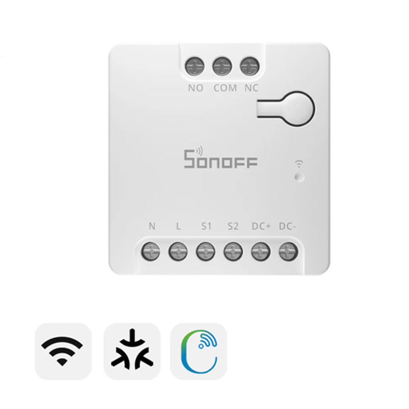 wss-shop-Releu-Smart-Wifi-Sonoff-MINI-D-2A-1-canal-contact-uscat-AC-DC-Matter Modul Smart WiFi SONOFF MINI-D Matter (AC/DC, contact uscat) - imagine 1